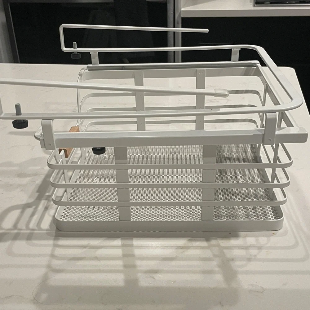 Under Cupboard Wire Basket Storage